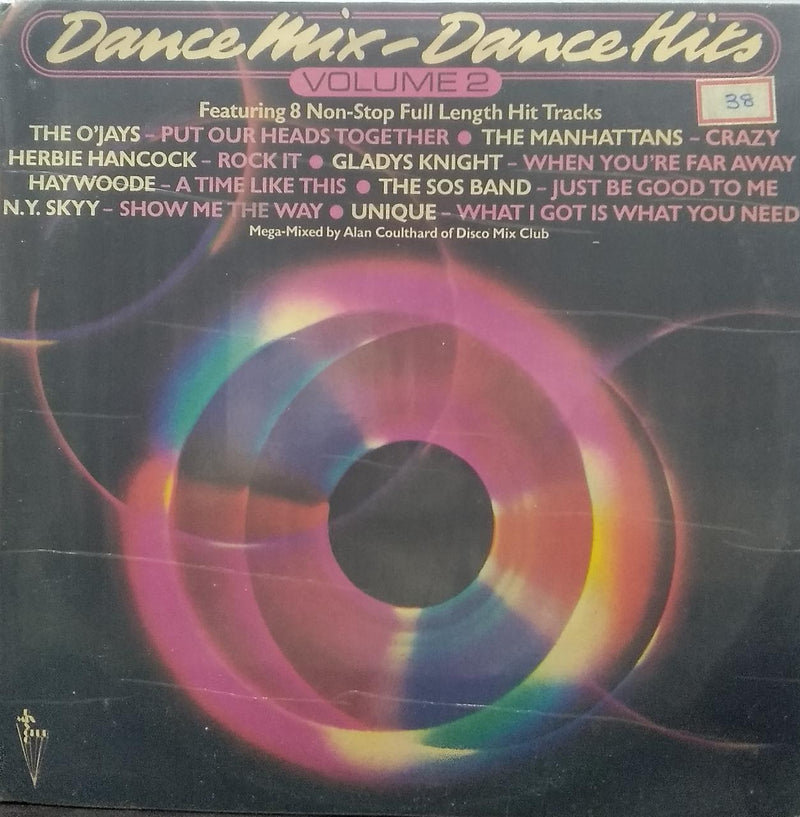 "Dance Mix-Dance Hits Volume 2" — LP vinyl record cover