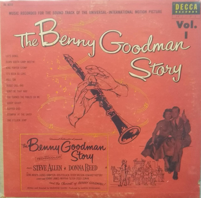 "The Benny Goodman Story" — LP vinyl record cover