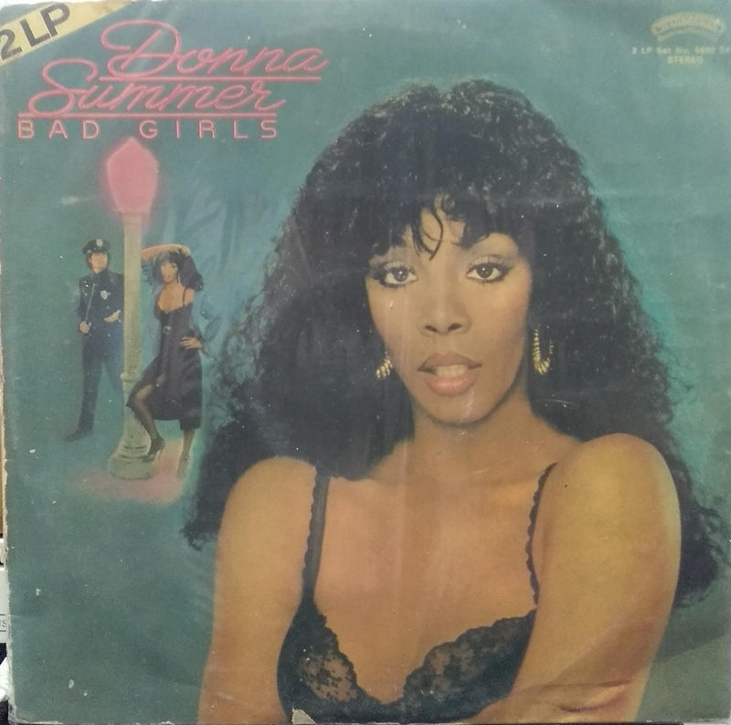 "Donna Summer Bad Girls" — LP vinyl record cover