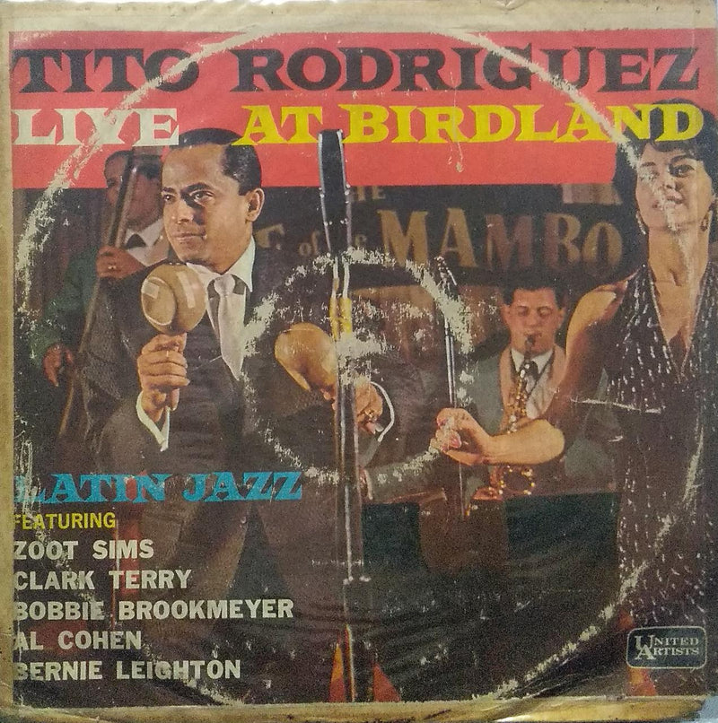 "Tito Rodriguez At Birdland" — LP vinyl record cover