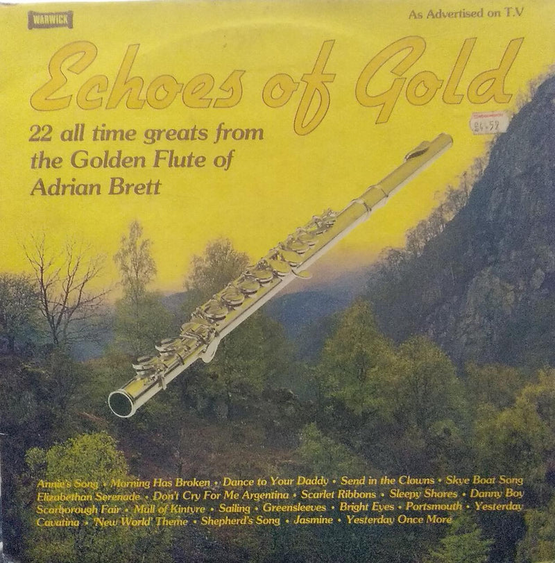 "Echoes Of Gold" — LP vinyl record cover