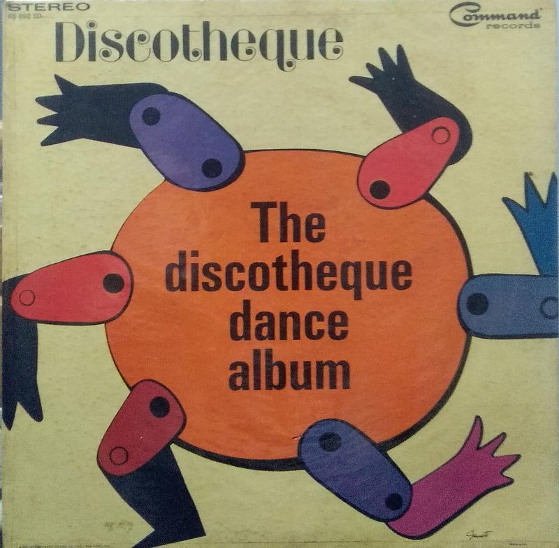 "The Discotheque Dance Album" — disco LP vinyl record cover