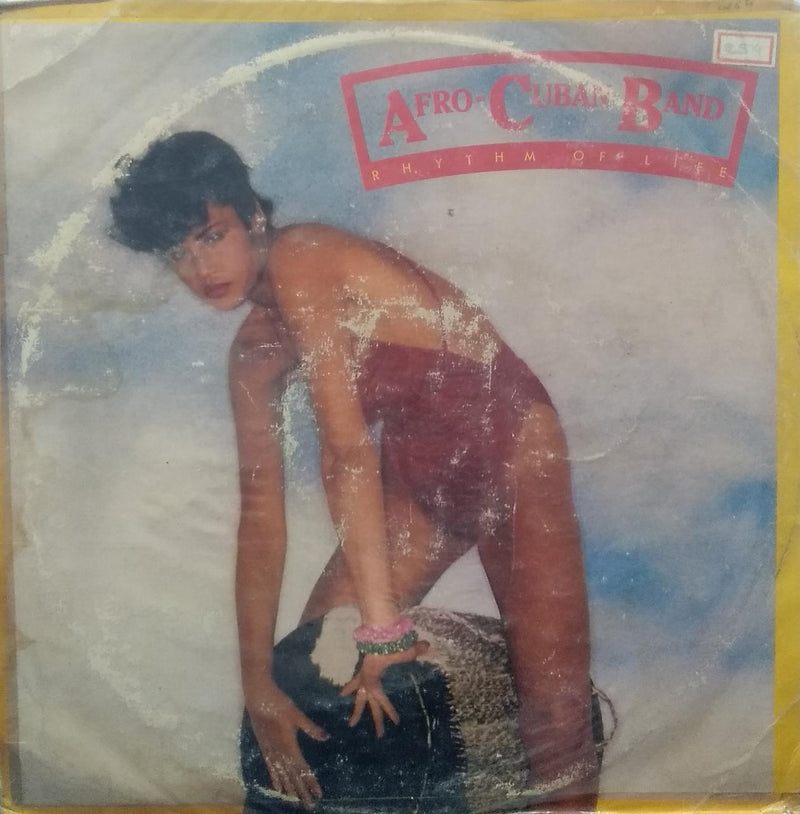"Afro Cuban Band Rhythm Of Life" — LP vinyl record cover