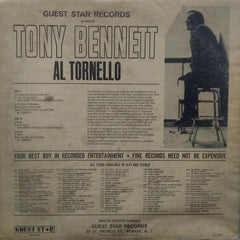 "TONNY BENNETT AL TORNELLO" English vinyl LP