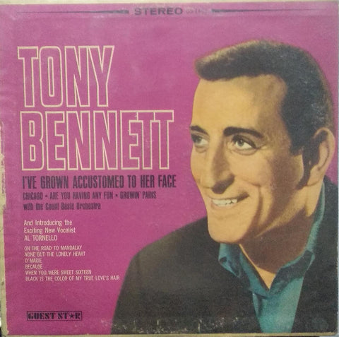 "TONNY BENNETT AL TORNELLO" English vinyl LP