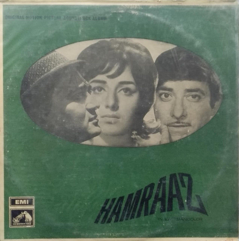 "Hamraaz" — Bollywood LP vinyl record cover