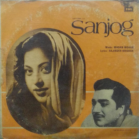 "SANJOG" Hindi Vinyl LP