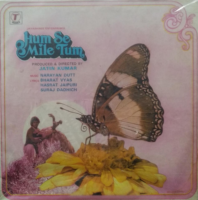 "Hum Se Mile Tum" — Bollywood LP vinyl record cover