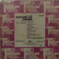 "PATHAR KE SANAM" Hindi vinyl LP