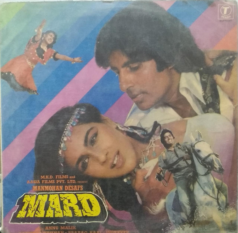 "Mard" — Bollywood LP vinyl record cover