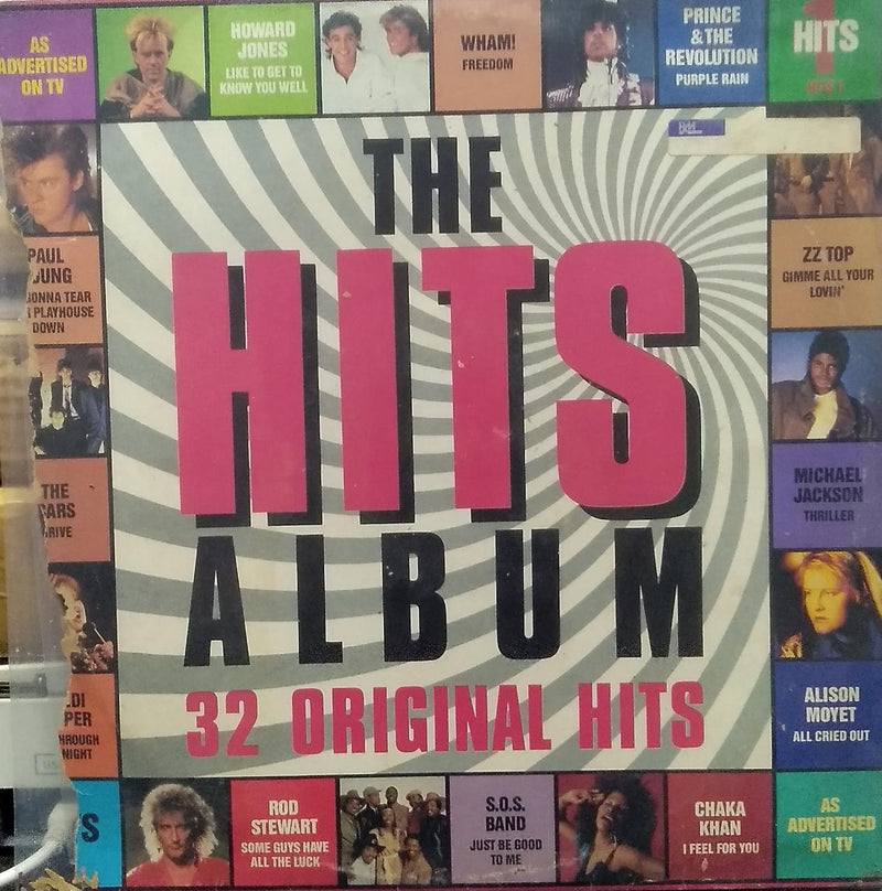 "The Hits Album" — Bollywood LP vinyl record cover