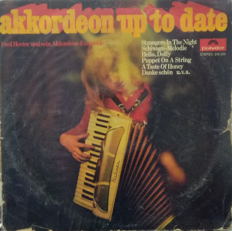 "Akkordeon Up To Date" — LP vinyl record cover