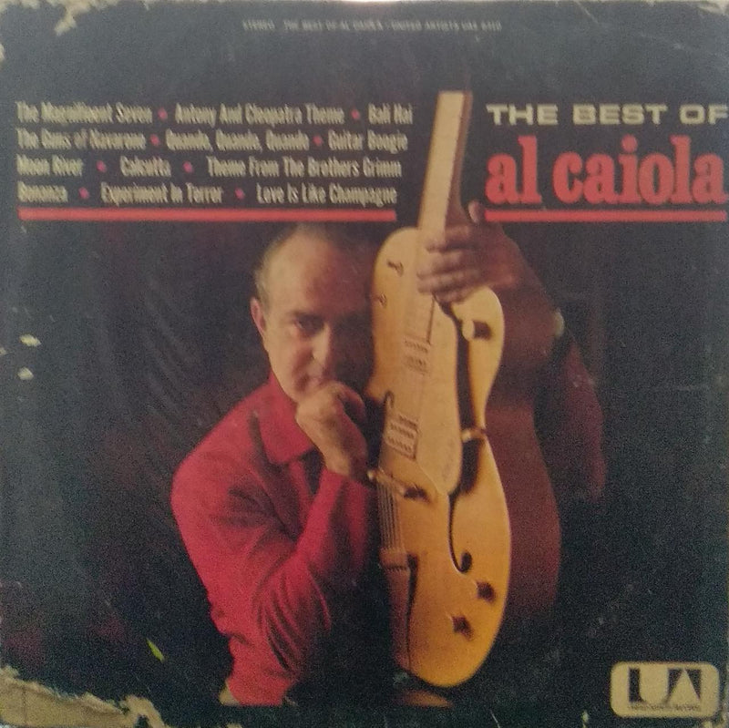 "The Best Of Al Caiola" — LP vinyl record cover