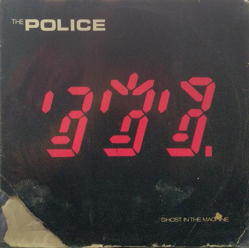 "The Police Ghost In The Machine" — LP vinyl record cover