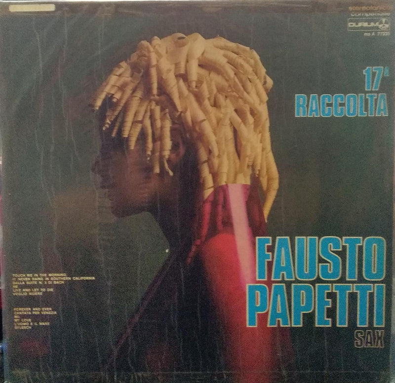 "Fausto Papetti Sax" — LP vinyl record cover