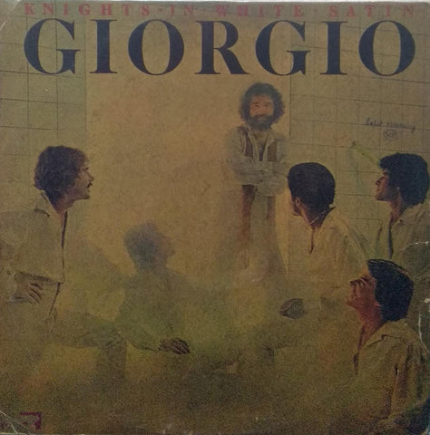 "KNIGHTS IN WHITE SATIN-GIORGIO" English vinyl LP