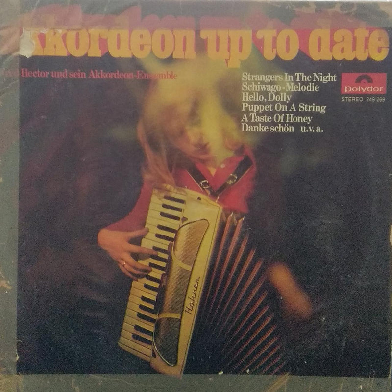 "Accordeon Up To Date" — LP vinyl record cover