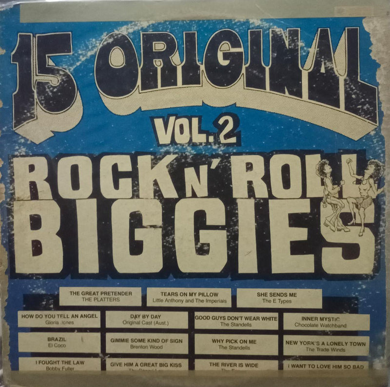 "Rock N' Roll Biggies Vol.2" — rock LP vinyl record cover
