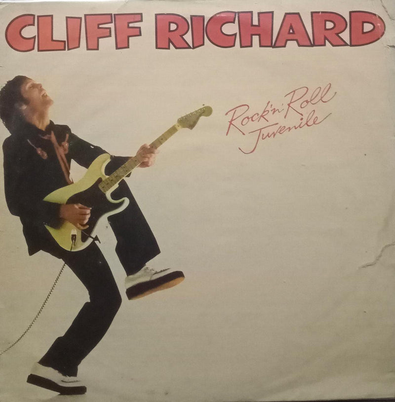 "Cliff Richard Rock N' Roll Juvenile" — rock LP vinyl record cover