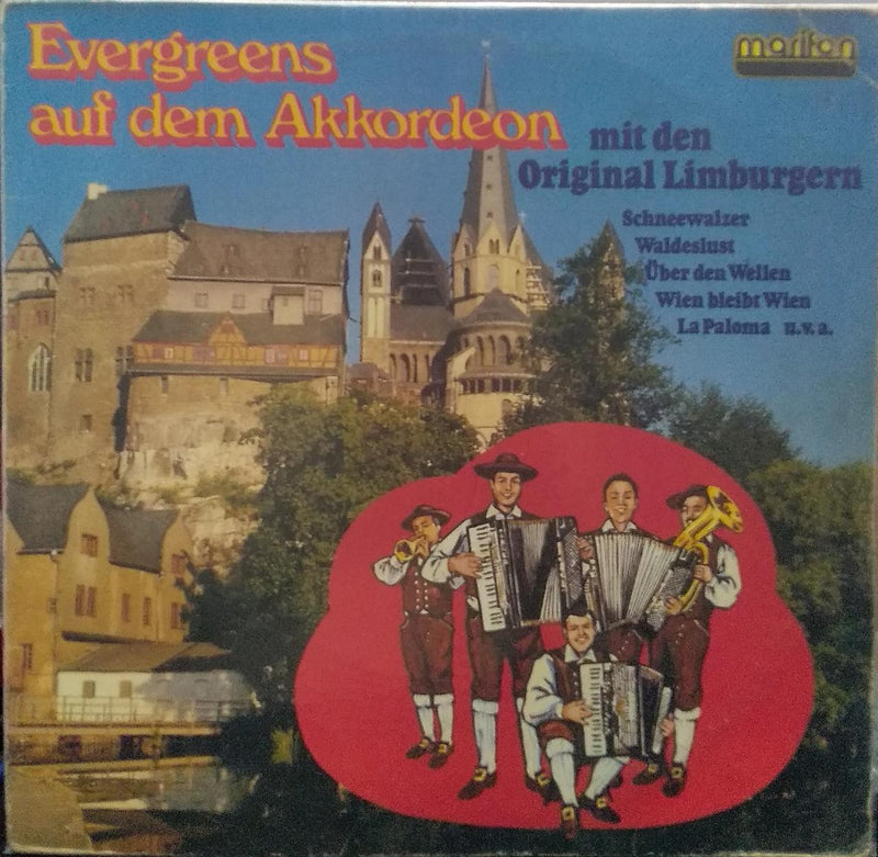 "Evergreens Auf Dem Akkordeon" — LP vinyl record cover