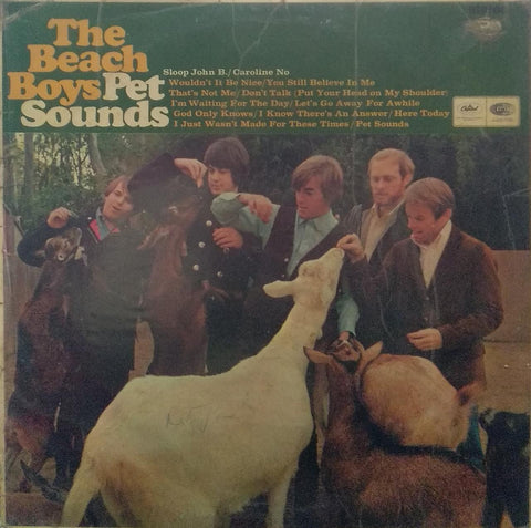 "THE BEACH BOYS PET SOUNDS" English vinyl LP