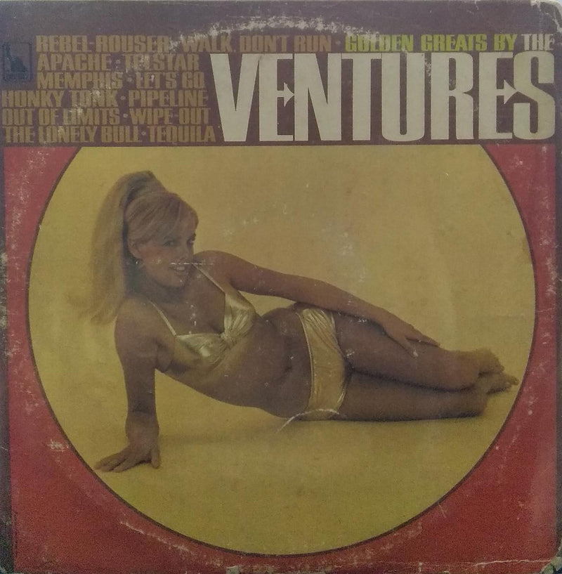 "Golden Greats The Ventures" — LP vinyl record cover