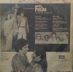 "FAKIRA" Hindi  vinyl LP