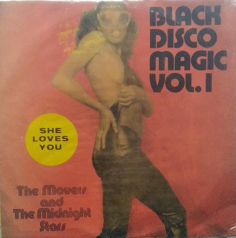 "Black Disco Magic Vol.1" — disco LP vinyl record cover