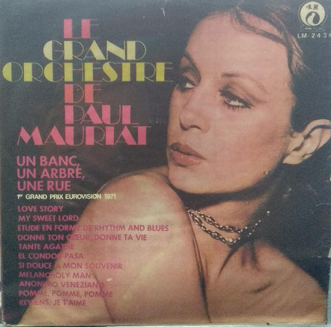 "LE GRAND ORCHESTRE DE PAUL MAURIAT" English vinyl LP