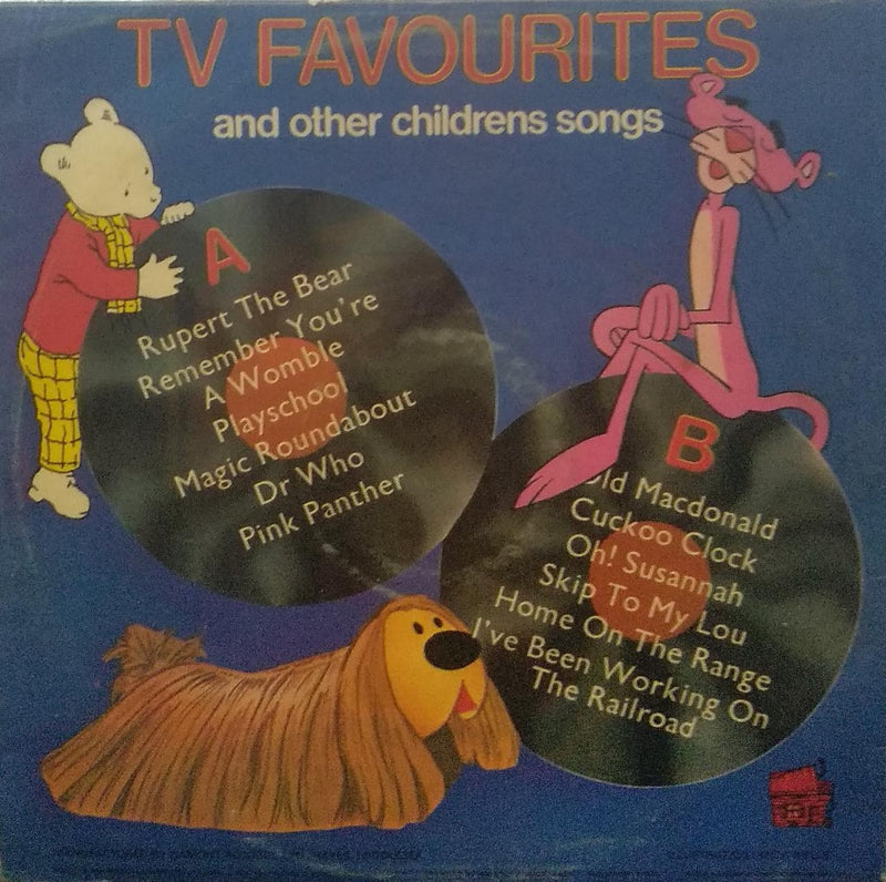 "Tv Favourites" — LP vinyl record cover