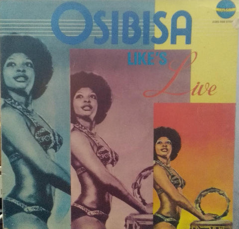 "OSIBISA LIKE'S LIVE" English vinyl LP