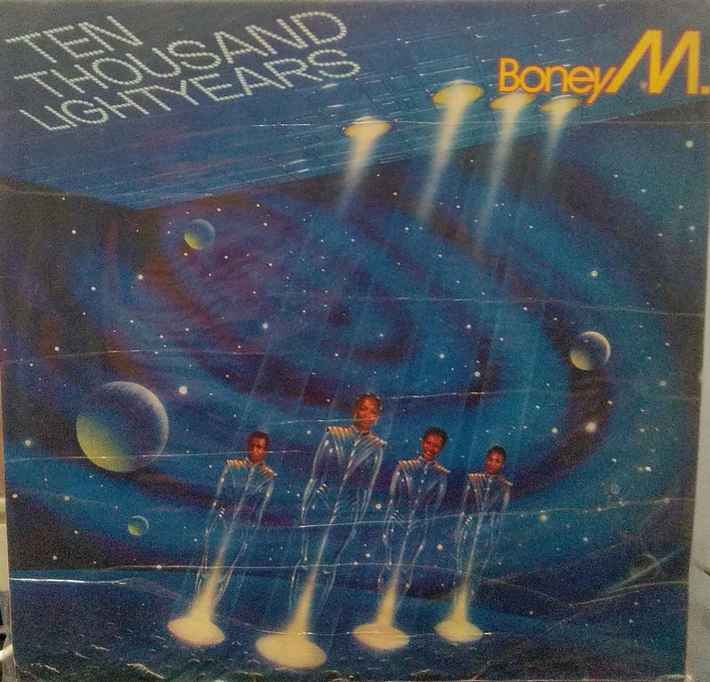 "Ten Thousand Lightyears" — LP vinyl record cover
