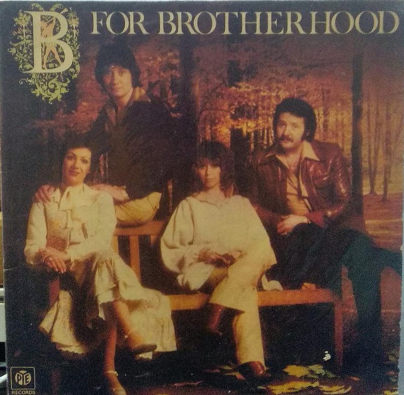 "B For Brotherhood" — LP vinyl record cover