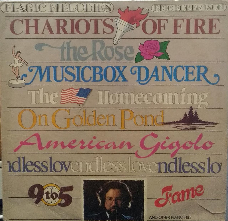 "Magic Melodies By Ethic Robertson" — LP vinyl record cover