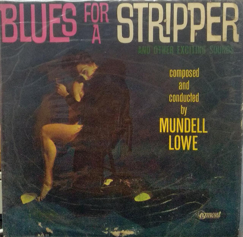 "Blues For A Stripper" — LP vinyl record cover