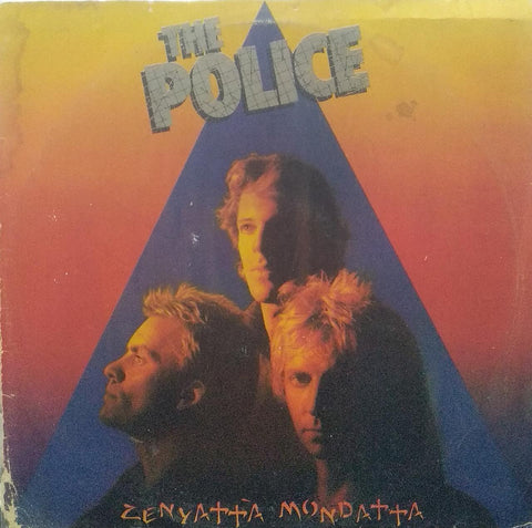 "THE POLICE ZENYATTA MONDATTA" English vinyl LP