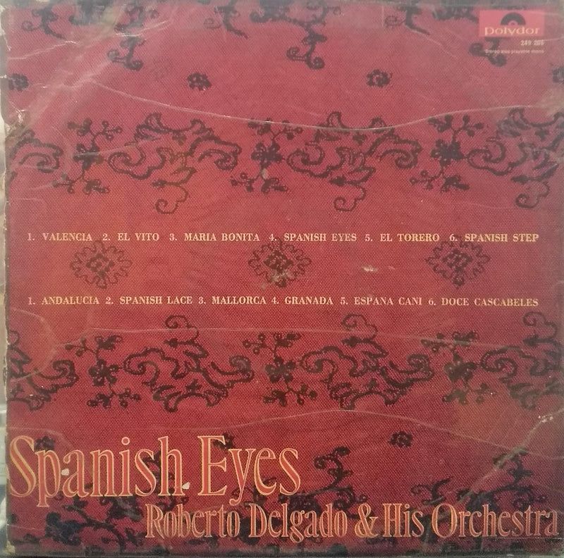 "Spanish Eyes" — LP vinyl record cover
