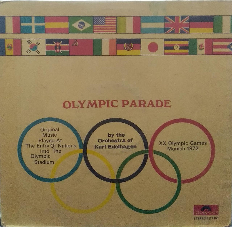 "Olympic Parade" — LP vinyl record cover
