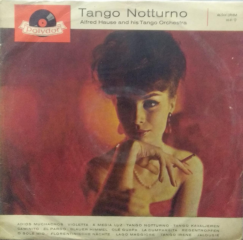 "Tango Notturno" — LP vinyl record cover