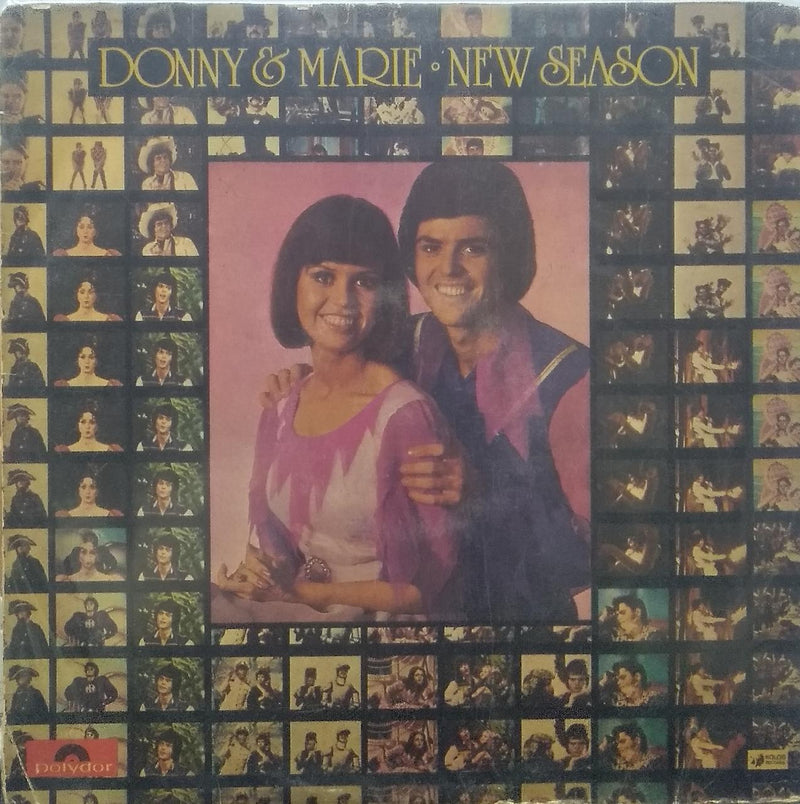 "Donny & Marie New Season" — LP vinyl record cover