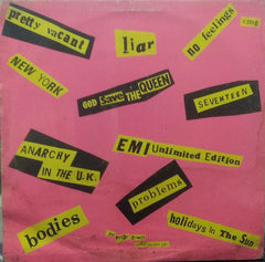 "NEVER MIND THE BOLLOCKS HERE'S THE SEX PISTOLS" English vinyl LP