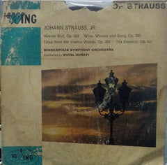 "JOHANN STRAUSS, JR. TALES FROM THE VIENNA WOODS, OP.325" English vinyl LP
