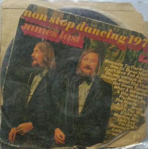 "NONSTOP DANCING '76 JAMES LAST" English vinyl LP