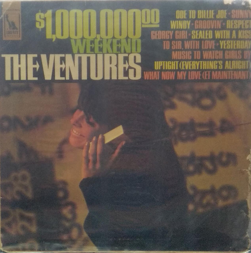"$1,000,000.00 Weekend The Ventures" — LP vinyl record cover