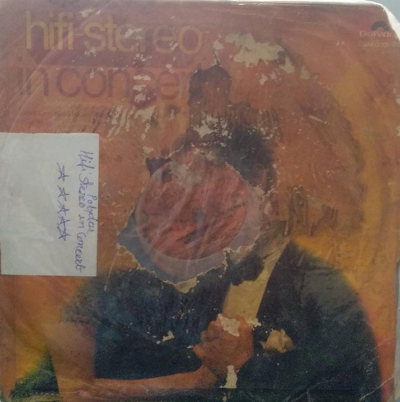 "Hifi Stereo In Concert" — LP vinyl record cover