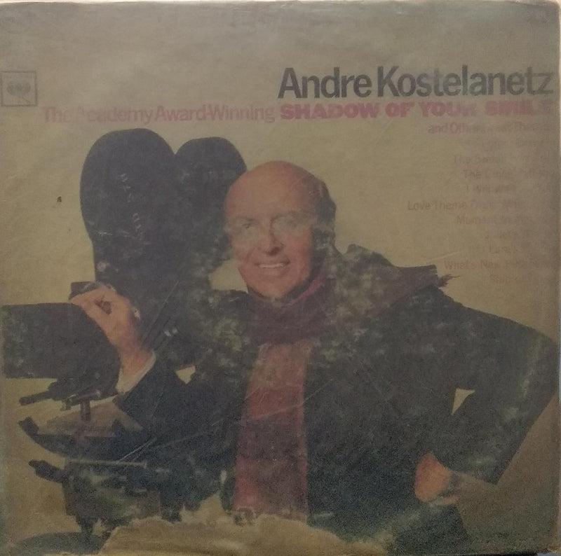 "Andre Kostelanetz Shadow Of Your Smile" — LP vinyl record cover