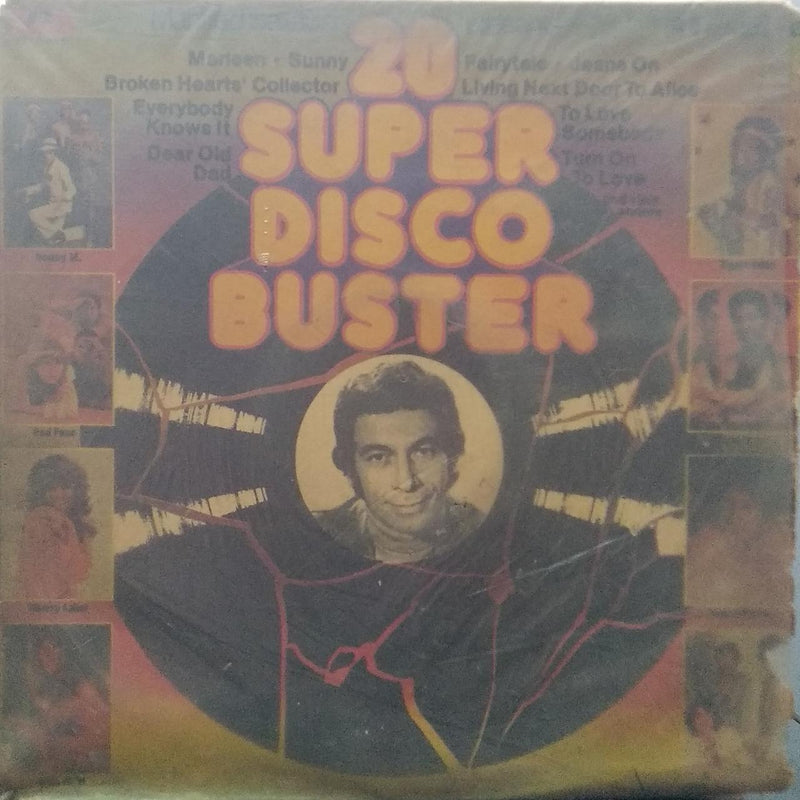 "20 Super Disco Buster" — disco LP vinyl record cover