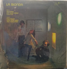 "HIGH ENERGY LA BIONDA" English vinyl LP
