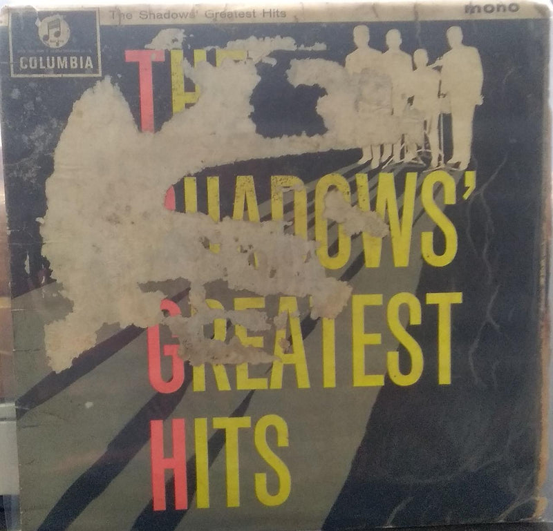 "The Shadows Greatest Hits" — LP vinyl record cover