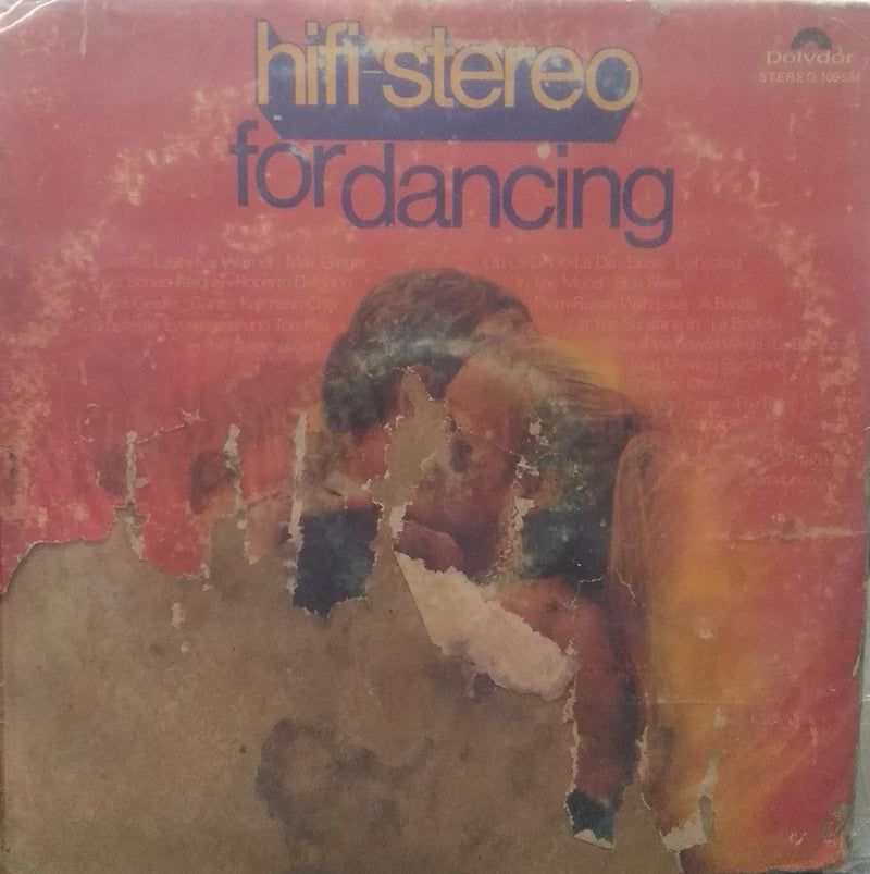 "Hifi Stereo For Dancing" — LP vinyl record cover